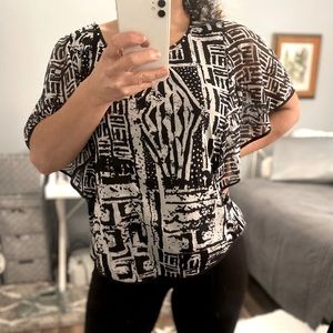 Woman’s ECI flutter sleeve Top